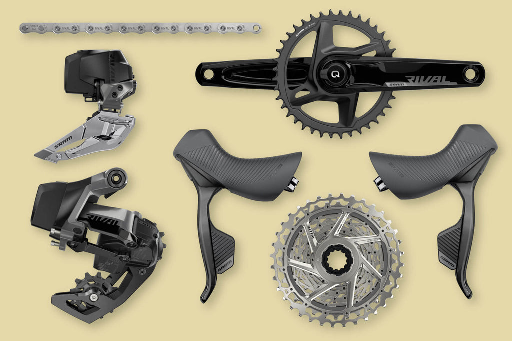 SRAM Rival Cassettes, Chains, Brakes